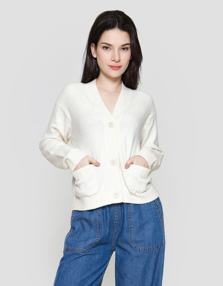 Suko Lengan Panjang Jaket Cardigan Wanita