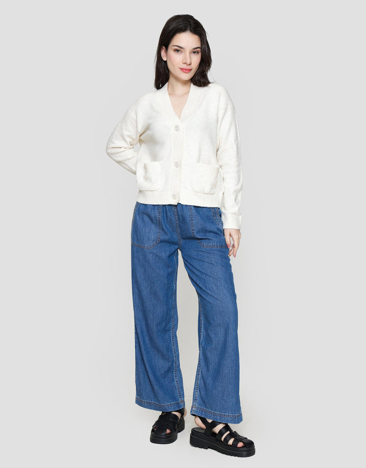 Suko Lengan Panjang Jaket Cardigan Wanita