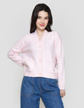 Suko Lengan Panjang Jaket Cardigan Wanita