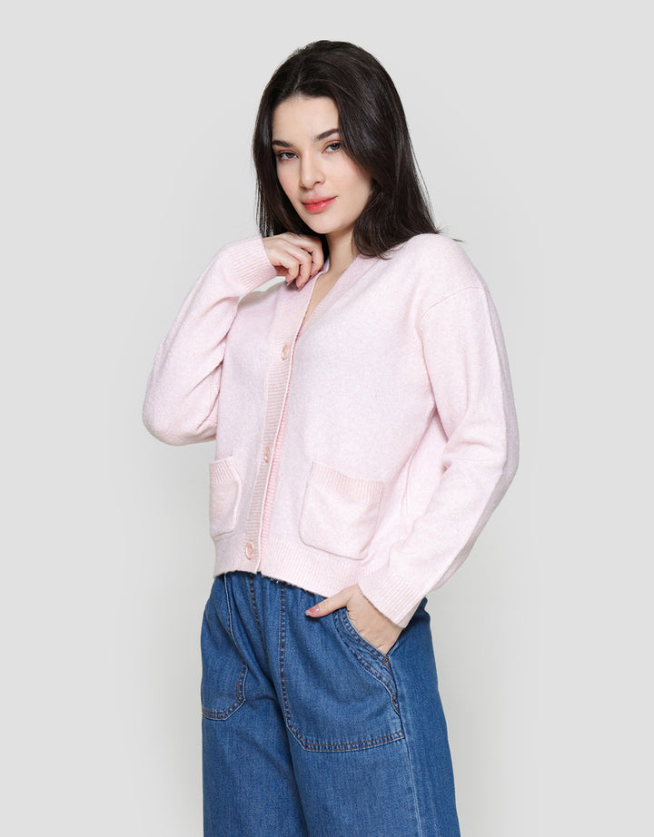 Suko Lengan Panjang Jaket Cardigan Wanita