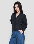 Suko Lengan Panjang Jaket Cardigan Wanita