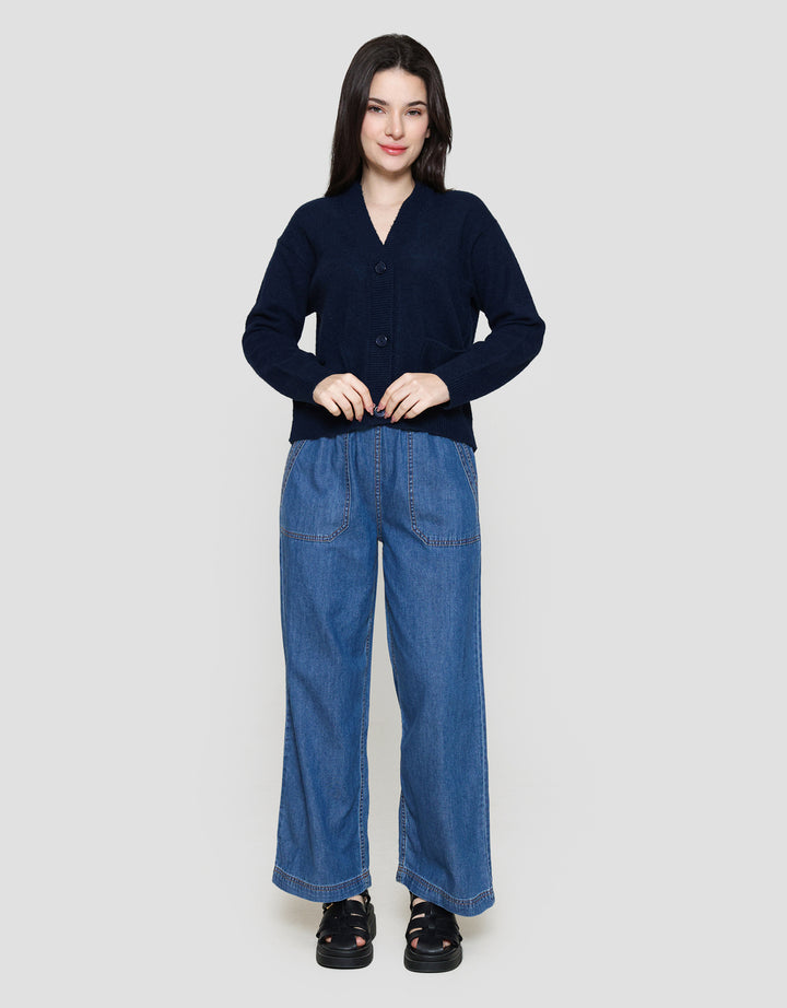 Suko Lengan Panjang Jaket Cardigan Wanita