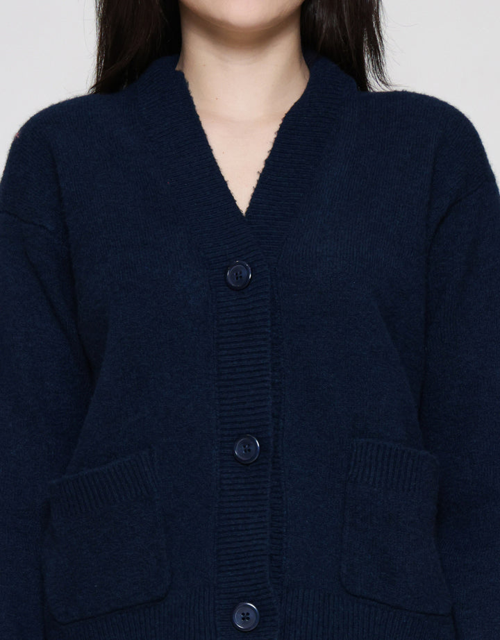 Suko Lengan Panjang Jaket Cardigan Wanita