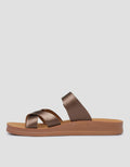 ST. YVES SANDAL FLIP FLOP DOUBLE BUCKLE FQ12 WANITA