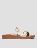 ST. YVES SANDAL FLIP FLOP DOUBLE BUCKLE FQ12 WANITA