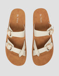 St. Yves Double Buckle Sandal Flip Flops Fq12 Wanita
