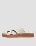 ST. YVES SANDAL FLIP FLOP DOUBLE BUCKLE FQ12 WANITA
