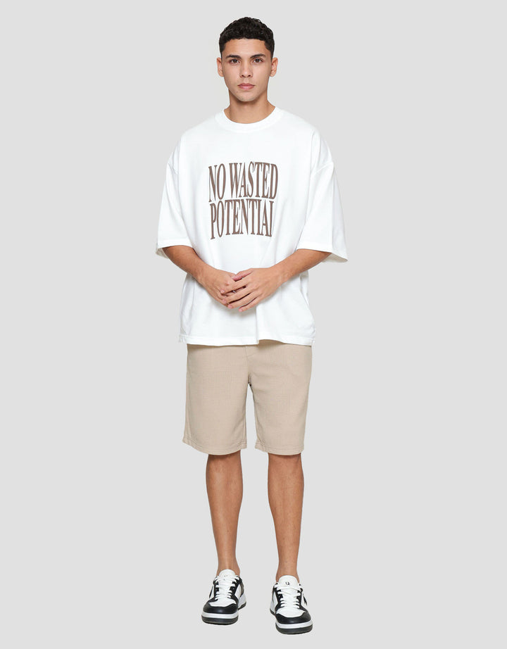 Nevada Oversize Theme Wording - Style Kaos Pria