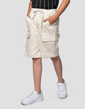 Nevada Woven Twill Cargo Pocket Celana Pendek Anak Laki-laki