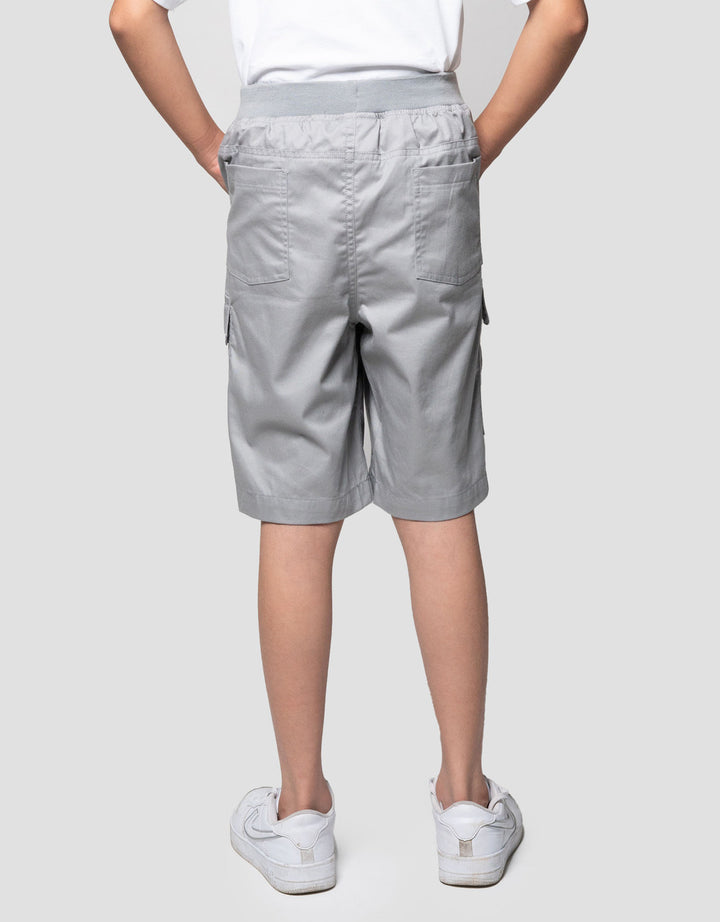 Nevada Woven Twill Cargo Pocket Celana Pendek Anak Laki-laki