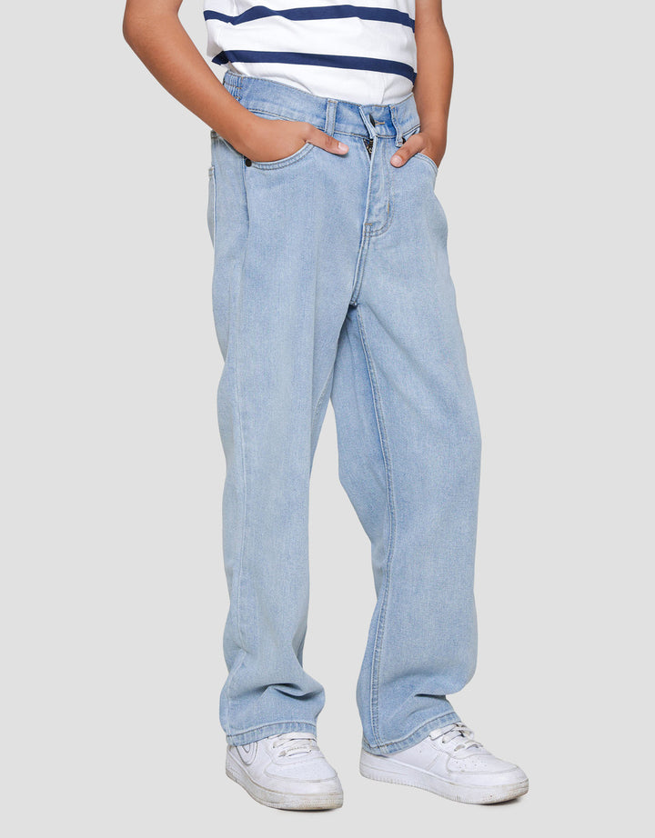 Nevada Basic Relaxed Celana Denim Anak Laki-laki