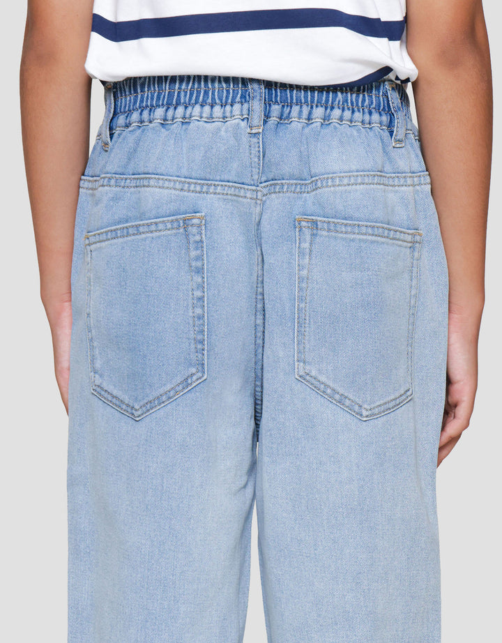 Nevada Basic Relaxed Celana Denim Anak Laki-laki