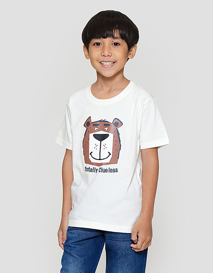 Little M Bear Totally Clueless Kaos Anak Laki-laki