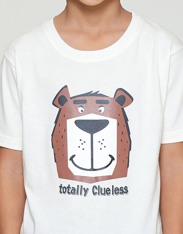 Little M Bear Totally Clueless Kaos Anak Laki-laki