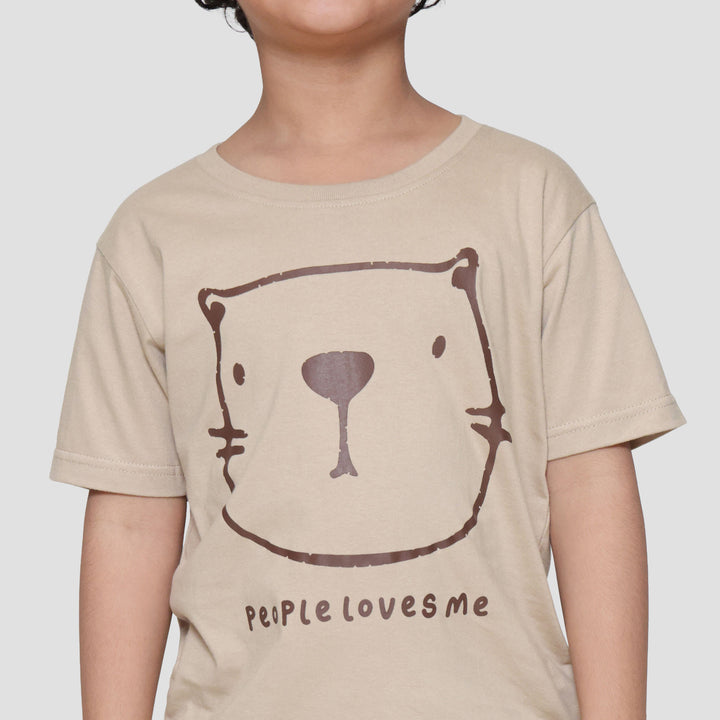 Little M People Loves Me Kaos Anak Laki-laki