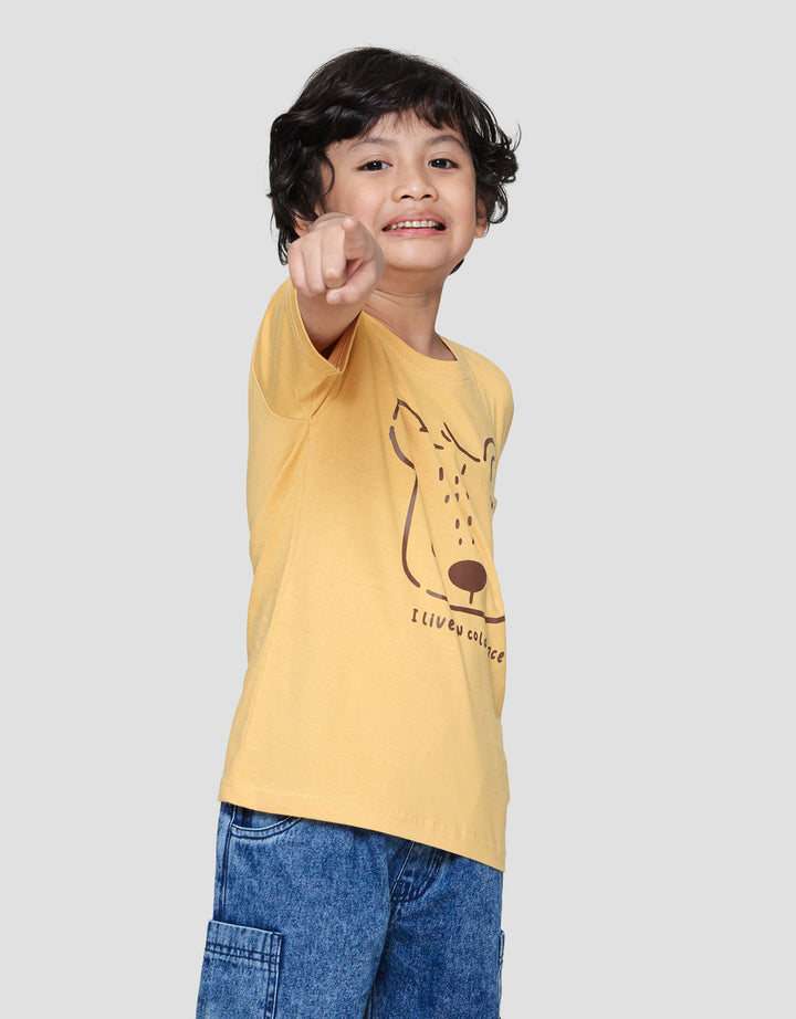 Little M I Live In Cold Place Kaos Anak Laki-laki