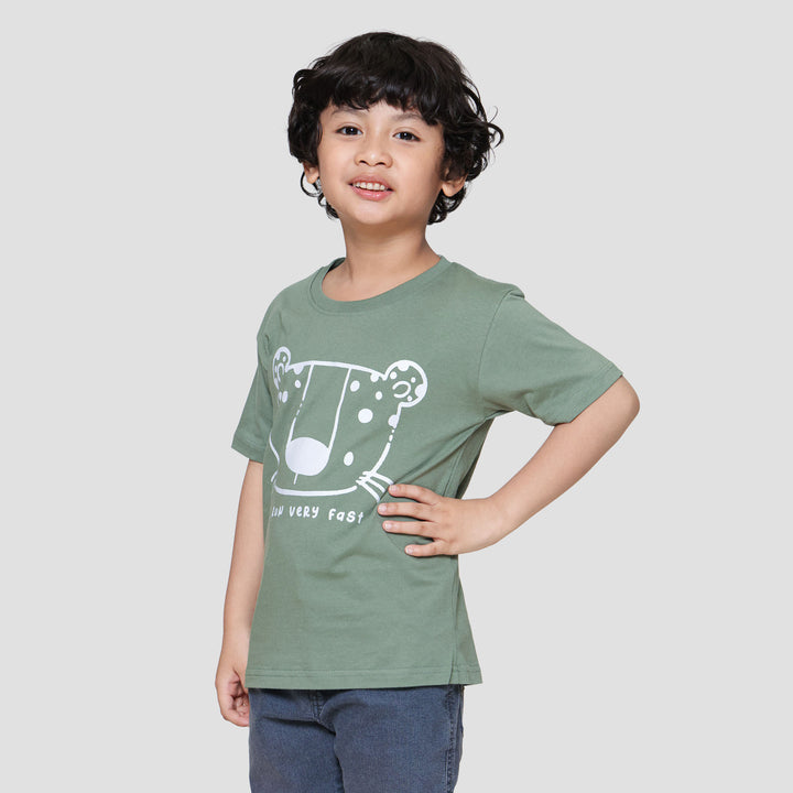 Little M I Run Very Fast Kaos Anak Laki-laki