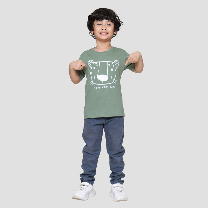 Little M I Run Very Fast Kaos Anak Laki-laki