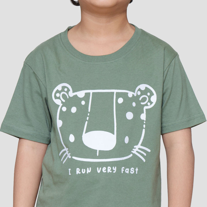 Little M I Run Very Fast Kaos Anak Laki-laki