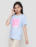 Nevada Print Number Front California Kaos Anak Perempuan
