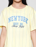 Nevada Print Number Front Kaos Anak Perempuan