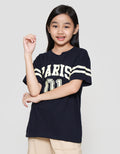 Nevada Number Front Kaos Anak Perempuan