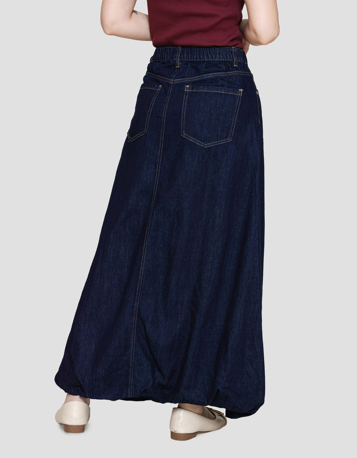 Nevada Balloon Rok Denim Wanita