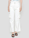Nevada Twill Double Cargo Pocket Celana Denim Wanita