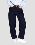 Nevada Basic Barrel Celana Denim Wanita