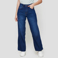 Nevada Basic Wide Leg Celana Denim Wanita