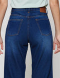 Nevada Basic Wide Leg Celana Denim Wanita