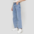 Nevada Basic Wide Leg Celana Denim Wanita