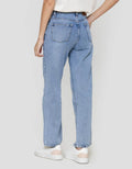 Nevada Basic Wide Leg Celana Denim Wanita