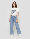 Nevada Basic Wide Leg Celana Denim Wanita
