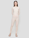 Nevada Panjang Rib Celana Legging Wanita