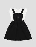 Little M Overall 2Pc Midi Dress Bayi