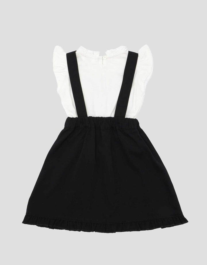 Little M Overall 2Pc Midi Dress Bayi