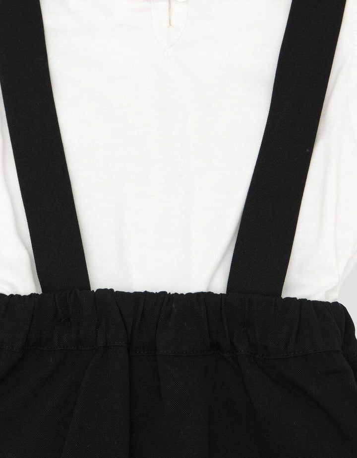 Little M Overall 2Pc Midi Dress Bayi