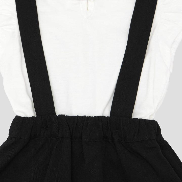 Little M Overall 2Pc Midi Dress Bayi