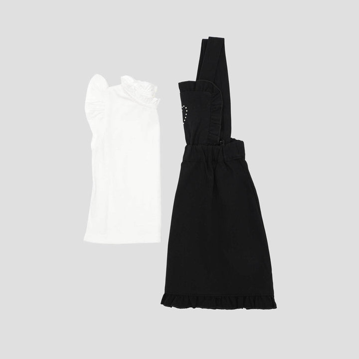 Little M Overall 2Pc Midi Dress Bayi