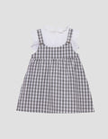Little M Woven 2Pc Kotak Midi Dress Bayi