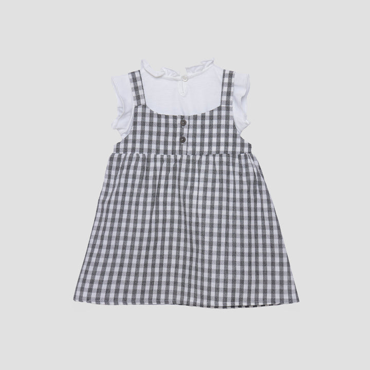 Little M Woven 2Pc Kotak Midi Dress Bayi