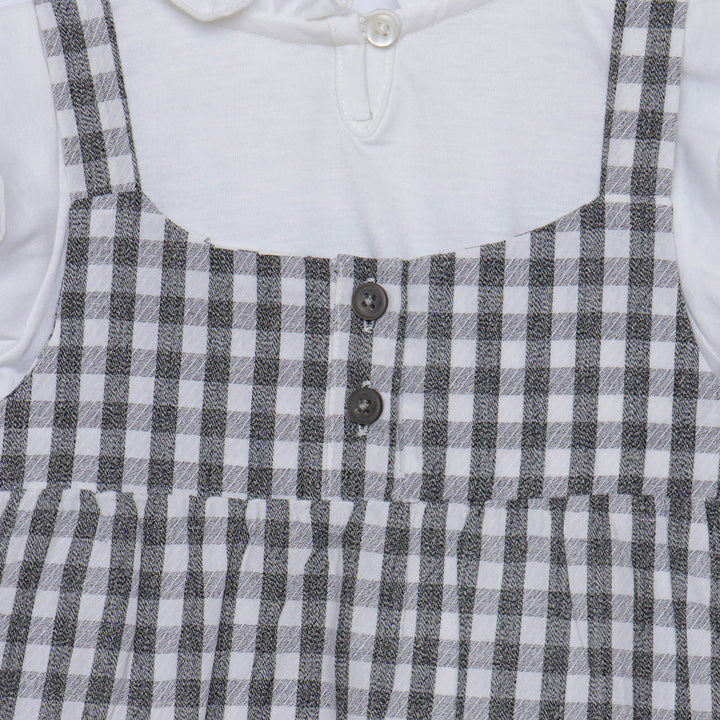 Little M Woven 2Pc Kotak Midi Dress Bayi