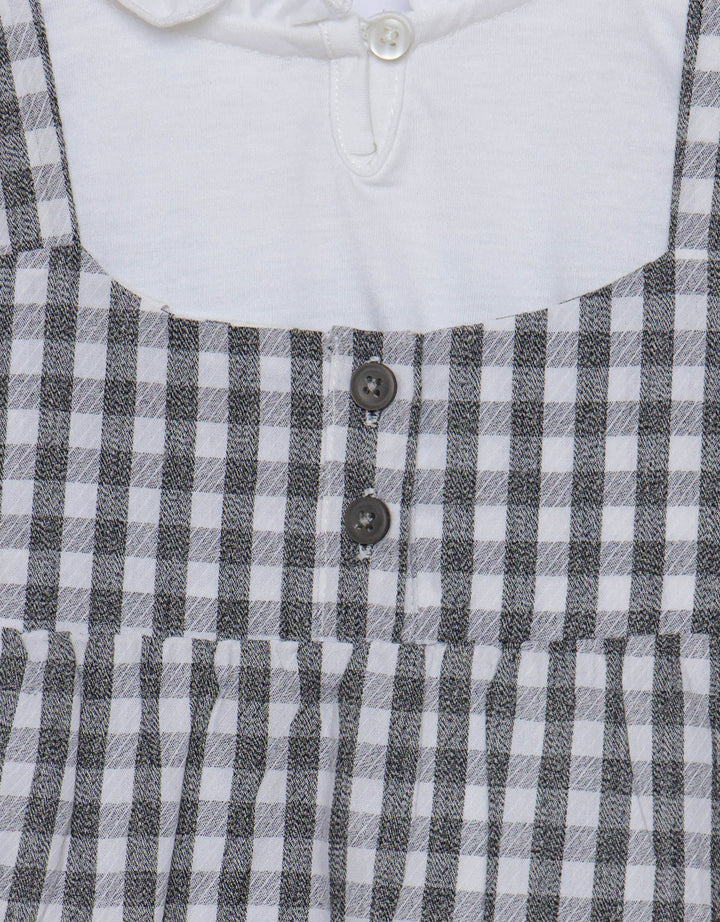 Little M Woven 2Pc Kotak Midi Dress Bayi