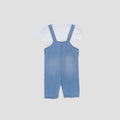 Little M Overall Denim With Pocket Jumpsuit Bayi