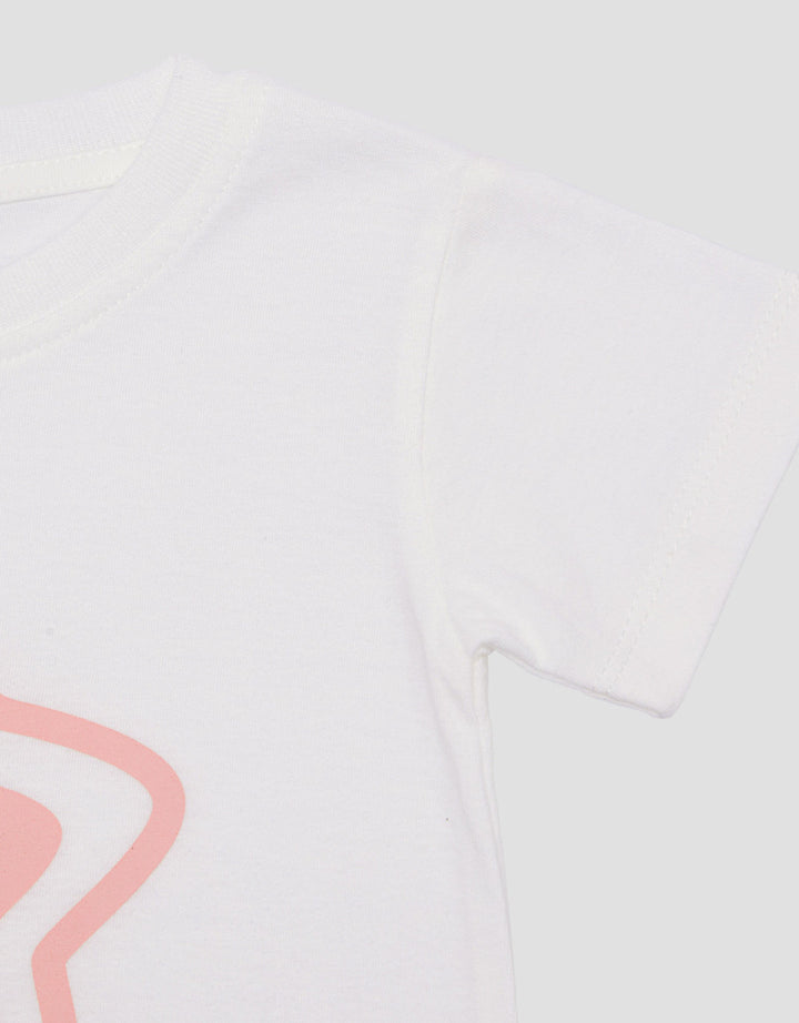 Little M Print Star Sweet Bunny Kaos Bayi Perempuan