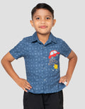 MXM LITTLE M MOTIF MOBIL KEMEJA ANAK LAKI-LAKI