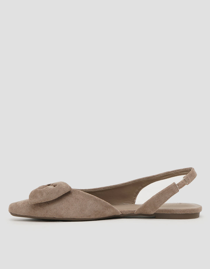 Saint Yves Sepatu Flat Ballerina Rnh58 Wanita