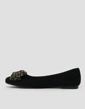 Saint Yves Sepatu Flat Ballerina Dzh21 Wanita
