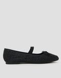 Saint Yves Sepatu Flat Ballerina Dzh22 Wanita